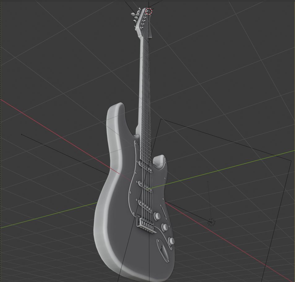Sunburst strat render
