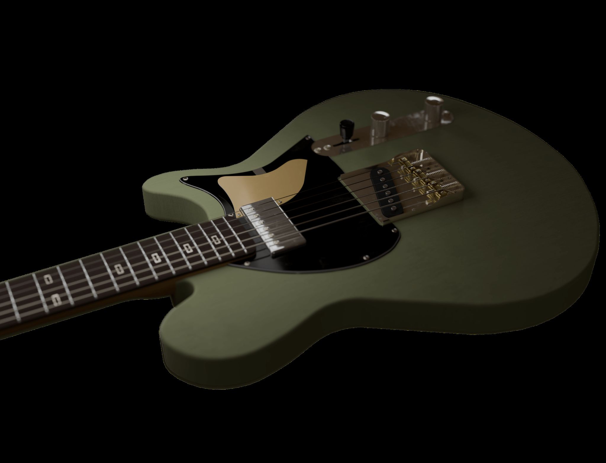 Olive tele render
